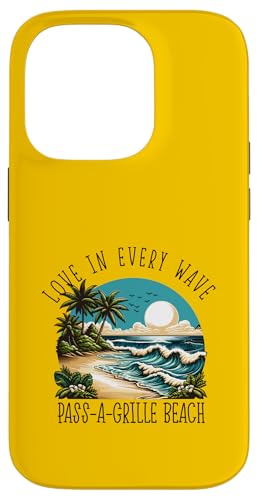 Liebe in jeder Welle - Pass-a-Grille Beach Hülle für iPhone 14 Pro Liebe in jeder Welle - Pass-a-Grille Beach Hülle für iPhone 14 Pro von Pass-a-Grille Beach in Florida Designs