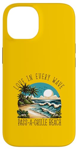 Liebe in jeder Welle - Pass-a-Grille Beach Hülle für iPhone 14 Liebe in jeder Welle - Pass-a-Grille Beach Hülle für iPhone 14 von Pass-a-Grille Beach in Florida Designs