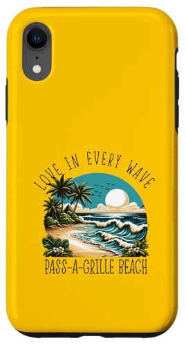 Liebe in jeder Welle - Pass-a-Grille Beach Hülle für iPhone XR Liebe in jeder Welle - Pass-a-Grille Beach Hülle für iPhone XR von Pass-a-Grille Beach in Florida Designs