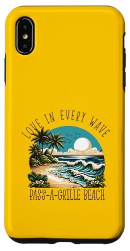 Liebe in jeder Welle - Pass-a-Grille Beach Hülle für iPhone XS Max Liebe in jeder Welle - Pass-a-Grille Beach Hülle für iPhone XS Max von Pass-a-Grille Beach in Florida Designs