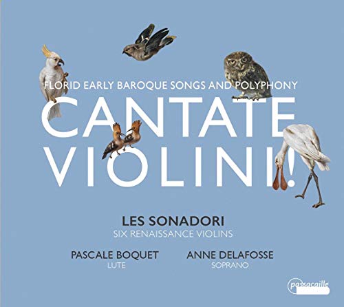 Cantate Violini! - Werke für Barockvioline von Passacaille (Note 1 Musikvertrieb)