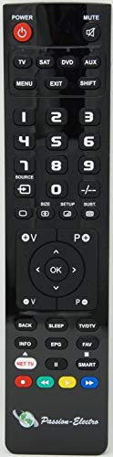 Ersatzfernbedienung für Samsung UE65JS8580, TV von Passion-Electro