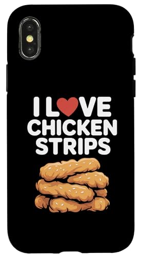 Ich liebe Hühnchenstreifen Food Lovers Delight Hülle für iPhone X/XS Ich liebe Hühnchenstreifen Food Lovers Delight Hülle für iPhone X/XS von Passionate Chicken Strips Enthusiasm