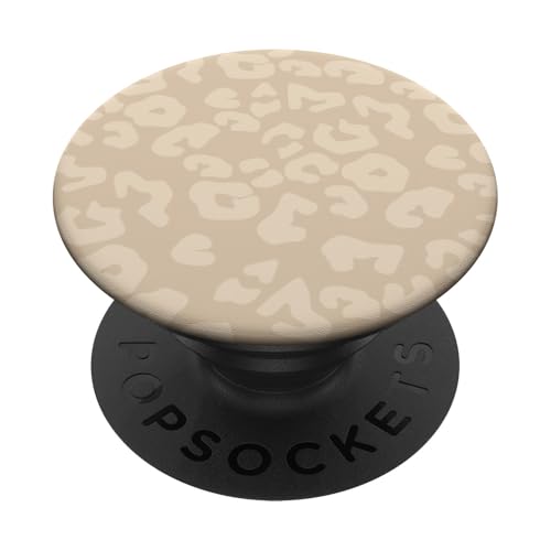 Pastellbeige Leopardenmuster Beige Leopard Gepardentier PopSockets Klebender PopGrip Pastellbeige Leopardenmuster Beige Leopard Gepardentier PopSockets Klebender PopGrip von Pastel Beige Leopard Cheetah Animal Print