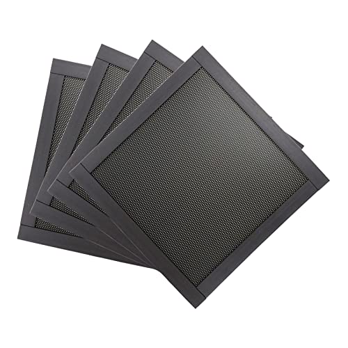Pastlla 4 x PC-Ventilator-Staubfilter, magnetischer Rahmen, Staubfilter, PVC, staubdicht, Netzabdeckung für Computer-Kühler, Lüftergehäuse, 12 x 12 cm Pastlla 4 x PC-Ventilator-Staubfilter, magnetischer Rahmen, Staubfilter, PVC, staubdicht, Netzabdeckung für Computer-Kühler, Lüftergehäuse, 12 x 12 cm von Pastlla