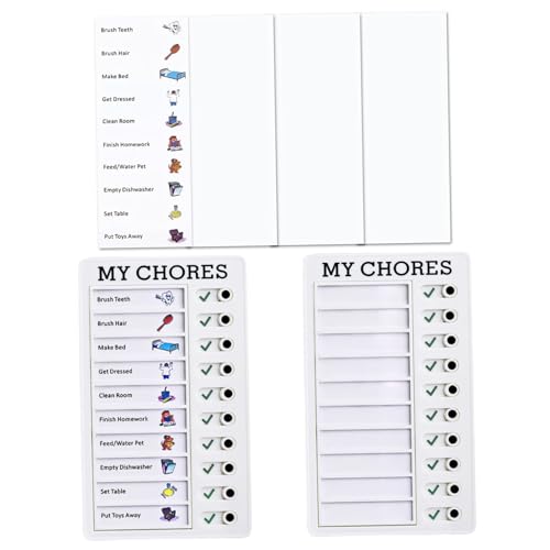 CHORE -Diagramm für Kinder, 2pcs Plastic White Checklist Board mit leeren Kartonplätzen, Rutine -Diagrammliste, meine Aufgabenplanung für Kinder und Erwachsene, meine Aufgaben -Checkliste für CHORE -Diagramm für Kinder, 2pcs Plastic White Checklist Board mit leeren Kartonplätzen, Rutine -Diagrammliste, meine Aufgabenplanung für Kinder und Erwachsene, meine Aufgaben -Checkliste für von Pastoralist