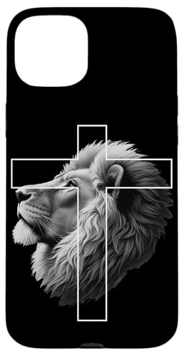 Jesus Löwe von Juda Christlicher religiöser Gläubiger Anbeter Hülle für iPhone 15 Plus Jesus Löwe von Juda Christlicher religiöser Gläubiger Anbeter Hülle für iPhone 15 Plus von Pastors Bible Reader Nuns Priests Worship Prayer