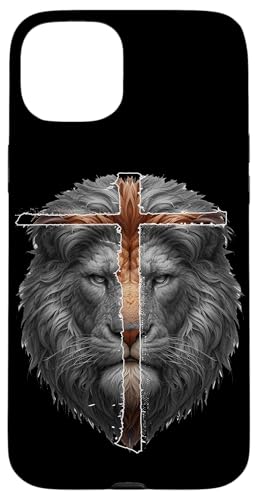 Jesus Löwe von Juda Christlicher religiöser Gläubiger Anbeter Hülle für iPhone 15 Plus Jesus Löwe von Juda Christlicher religiöser Gläubiger Anbeter Hülle für iPhone 15 Plus von Pastors Bible Reader Nuns Priests Worship Prayer