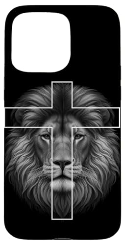 Jesus Löwe von Juda Christlicher religiöser Gläubiger Anbeter Hülle für iPhone 15 Pro Max Jesus Löwe von Juda Christlicher religiöser Gläubiger Anbeter Hülle für iPhone 15 Pro Max von Pastors Bible Reader Nuns Priests Worship Prayer