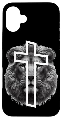 Jesus Löwe von Juda Christlicher religiöser Gläubiger Anbeter Hülle für iPhone 16 Plus Jesus Löwe von Juda Christlicher religiöser Gläubiger Anbeter Hülle für iPhone 16 Plus von Pastors Bible Reader Nuns Priests Worship Prayer