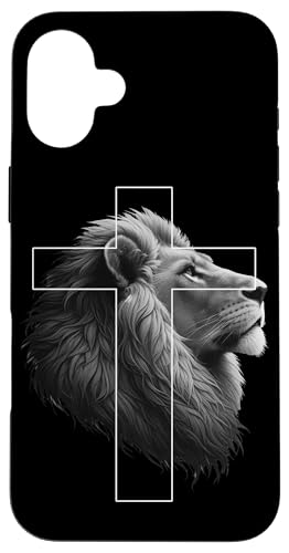 Jesus Löwe von Juda Christlicher religiöser Gläubiger Anbeter Hülle für iPhone 16 Plus Jesus Löwe von Juda Christlicher religiöser Gläubiger Anbeter Hülle für iPhone 16 Plus von Pastors Bible Reader Nuns Priests Worship Prayer
