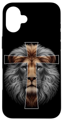 Jesus Löwe von Juda Christlicher religiöser Gläubiger Anbeter Hülle für iPhone 16 Plus Jesus Löwe von Juda Christlicher religiöser Gläubiger Anbeter Hülle für iPhone 16 Plus von Pastors Bible Reader Nuns Priests Worship Prayer