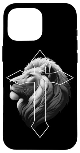 Jesus Löwe von Juda Christlicher religiöser Gläubiger Anbeter Hülle für iPhone 16 Pro Max Jesus Löwe von Juda Christlicher religiöser Gläubiger Anbeter Hülle für iPhone 16 Pro Max von Pastors Bible Reader Nuns Priests Worship Prayer