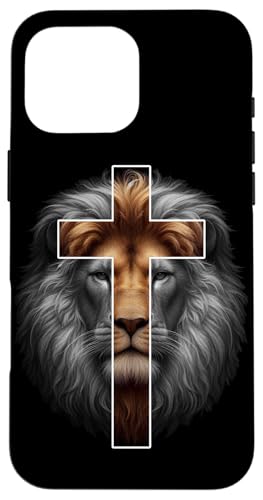 Jesus Löwe von Juda Christlicher religiöser Gläubiger Anbeter Hülle für iPhone 16 Pro Max Jesus Löwe von Juda Christlicher religiöser Gläubiger Anbeter Hülle für iPhone 16 Pro Max von Pastors Bible Reader Nuns Priests Worship Prayer