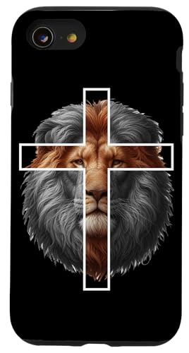 Jesus Löwe von Juda Christlicher religiöser Gläubiger Anbeter Hülle für iPhone SE (2020) / 7 / 8 von Pastors Bible Reader Nuns Priests Worship Prayer