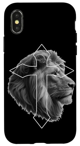 Jesus Löwe von Juda Christlicher religiöser Gläubiger Anbeter Hülle für iPhone X/XS Jesus Löwe von Juda Christlicher religiöser Gläubiger Anbeter Hülle für iPhone X/XS von Pastors Bible Reader Nuns Priests Worship Prayer