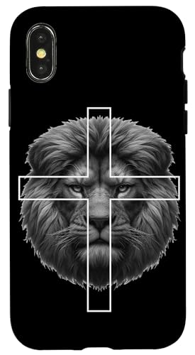 Jesus Löwe von Juda Christlicher religiöser Gläubiger Anbeter Hülle für iPhone X/XS Jesus Löwe von Juda Christlicher religiöser Gläubiger Anbeter Hülle für iPhone X/XS von Pastors Bible Reader Nuns Priests Worship Prayer