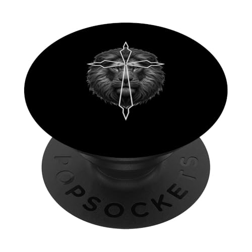 Jesus Löwe von Juda Christlicher religiöser Gläubiger Anbeter PopSockets Klebender PopGrip Jesus Löwe von Juda Christlicher religiöser Gläubiger Anbeter PopSockets Klebender PopGrip von Pastors Bible Reader Nuns Priests Worship Prayer