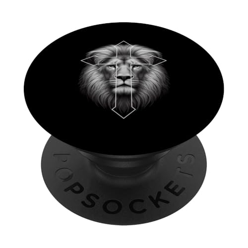 Jesus Löwe von Juda Christlicher religiöser Gläubiger Anbeter PopSockets Klebender PopGrip Jesus Löwe von Juda Christlicher religiöser Gläubiger Anbeter PopSockets Klebender PopGrip von Pastors Bible Reader Nuns Priests Worship Prayer