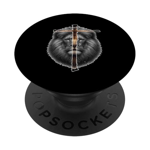 Jesus Löwe von Juda Christlicher religiöser Gläubiger Anbeter PopSockets Klebender PopGrip Jesus Löwe von Juda Christlicher religiöser Gläubiger Anbeter PopSockets Klebender PopGrip von Pastors Bible Reader Nuns Priests Worship Prayer