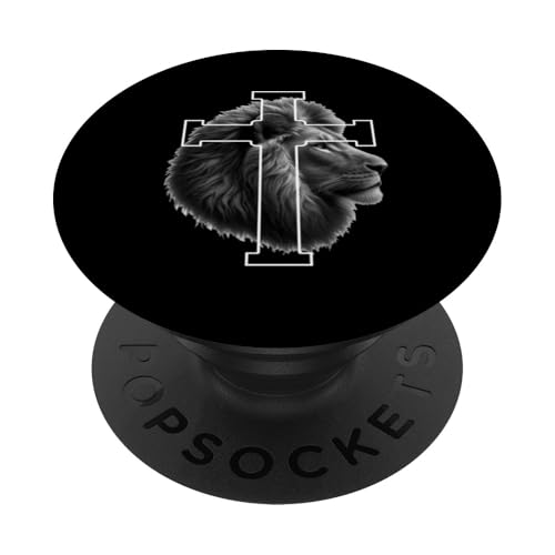 Jesus Löwe von Juda Christlicher religiöser Gläubiger Anbeter PopSockets Klebender PopGrip Jesus Löwe von Juda Christlicher religiöser Gläubiger Anbeter PopSockets Klebender PopGrip von Pastors Bible Reader Nuns Priests Worship Prayer