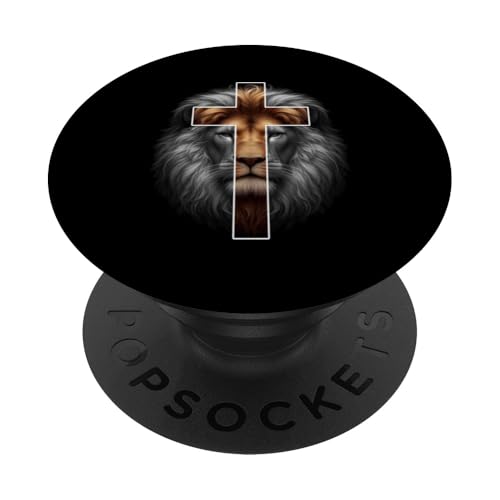 Jesus Löwe von Juda Christlicher religiöser Gläubiger Anbeter PopSockets Klebender PopGrip Jesus Löwe von Juda Christlicher religiöser Gläubiger Anbeter PopSockets Klebender PopGrip von Pastors Bible Reader Nuns Priests Worship Prayer