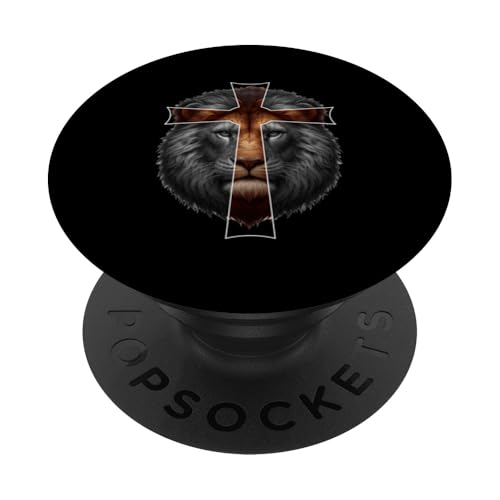 Jesus Löwe von Juda Christlicher religiöser Gläubiger Anbeter PopSockets Klebender PopGrip Jesus Löwe von Juda Christlicher religiöser Gläubiger Anbeter PopSockets Klebender PopGrip von Pastors Bible Reader Nuns Priests Worship Prayer