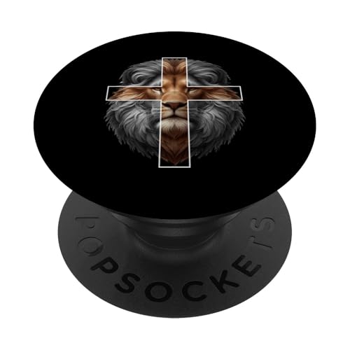 Jesus Löwe von Juda Christlicher religiöser Gläubiger Anbeter PopSockets Klebender PopGrip Jesus Löwe von Juda Christlicher religiöser Gläubiger Anbeter PopSockets Klebender PopGrip von Pastors Bible Reader Nuns Priests Worship Prayer