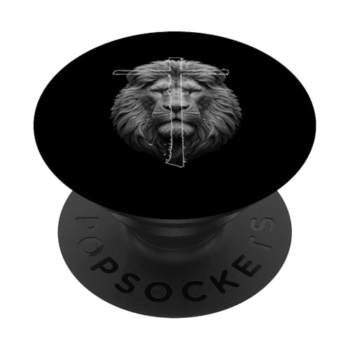 Jesus Löwe von Juda Christlicher religiöser Gläubiger Anbeter PopSockets Klebender PopGrip Jesus Löwe von Juda Christlicher religiöser Gläubiger Anbeter PopSockets Klebender PopGrip von Pastors Bible Reader Nuns Priests Worship Prayer