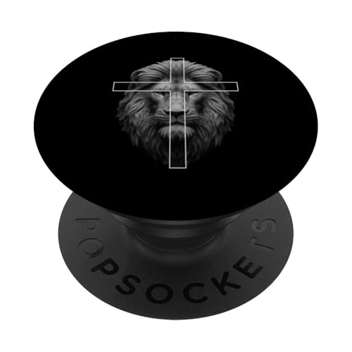 Jesus Löwe von Juda Christlicher religiöser Gläubiger Anbeter PopSockets Klebender PopGrip Jesus Löwe von Juda Christlicher religiöser Gläubiger Anbeter PopSockets Klebender PopGrip von Pastors Bible Reader Nuns Priests Worship Prayer