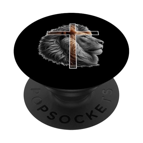 Jesus Löwe von Juda Christlicher religiöser Gläubiger Anbeter PopSockets Klebender PopGrip Jesus Löwe von Juda Christlicher religiöser Gläubiger Anbeter PopSockets Klebender PopGrip von Pastors Bible Reader Nuns Priests Worship Prayer