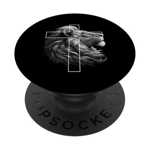 Jesus Löwe von Juda Christlicher religiöser Gläubiger Anbeter PopSockets Klebender PopGrip Jesus Löwe von Juda Christlicher religiöser Gläubiger Anbeter PopSockets Klebender PopGrip von Pastors Bible Reader Nuns Priests Worship Prayer