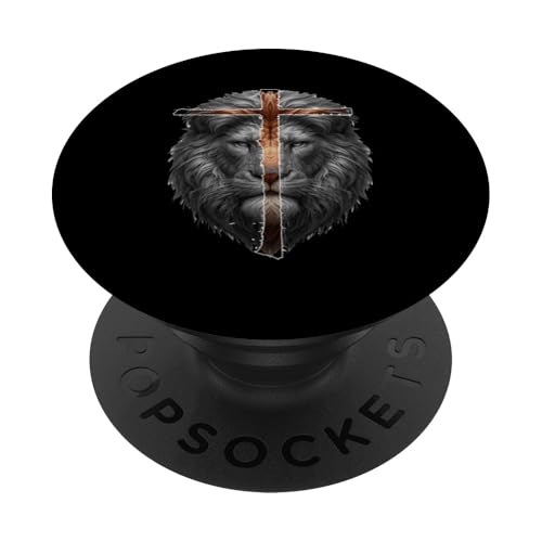 Jesus Löwe von Juda Christlicher religiöser Gläubiger Anbeter PopSockets Klebender PopGrip Jesus Löwe von Juda Christlicher religiöser Gläubiger Anbeter PopSockets Klebender PopGrip von Pastors Bible Reader Nuns Priests Worship Prayer
