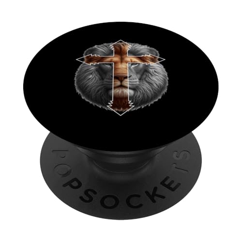Jesus Löwe von Juda Christlicher religiöser Gläubiger Anbeter PopSockets Klebender PopGrip Jesus Löwe von Juda Christlicher religiöser Gläubiger Anbeter PopSockets Klebender PopGrip von Pastors Bible Reader Nuns Priests Worship Prayer