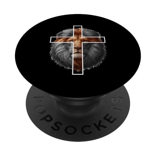 Jesus Löwe von Juda Christlicher religiöser Gläubiger Anbeter PopSockets Klebender PopGrip Jesus Löwe von Juda Christlicher religiöser Gläubiger Anbeter PopSockets Klebender PopGrip von Pastors Bible Reader Nuns Priests Worship Prayer