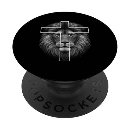 Jesus Löwe von Juda Christlicher religiöser Gläubiger Anbeter PopSockets Klebender PopGrip Jesus Löwe von Juda Christlicher religiöser Gläubiger Anbeter PopSockets Klebender PopGrip von Pastors Bible Reader Nuns Priests Worship Prayer