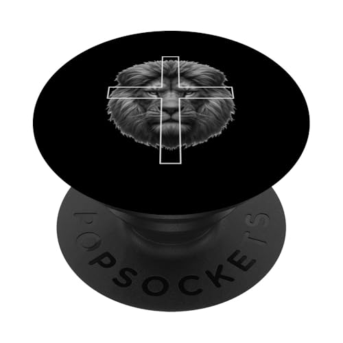 Jesus Löwe von Juda Christlicher religiöser Gläubiger Anbeter PopSockets Klebender PopGrip Jesus Löwe von Juda Christlicher religiöser Gläubiger Anbeter PopSockets Klebender PopGrip von Pastors Bible Reader Nuns Priests Worship Prayer