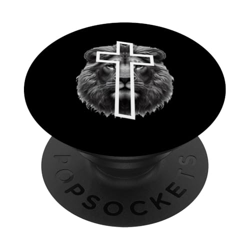Jesus Löwe von Juda Christlicher religiöser Gläubiger Anbeter PopSockets Klebender PopGrip Jesus Löwe von Juda Christlicher religiöser Gläubiger Anbeter PopSockets Klebender PopGrip von Pastors Bible Reader Nuns Priests Worship Prayer