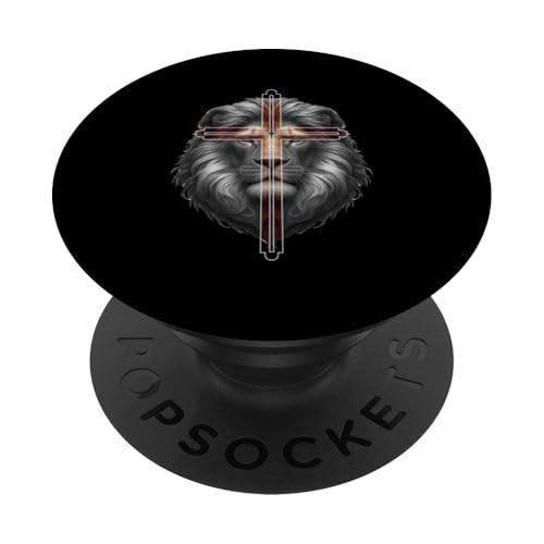 Jesus Löwe von Juda Christlicher religiöser Gläubiger Anbeter PopSockets Klebender PopGrip Jesus Löwe von Juda Christlicher religiöser Gläubiger Anbeter PopSockets Klebender PopGrip von Pastors Bible Reader Nuns Priests Worship Prayer