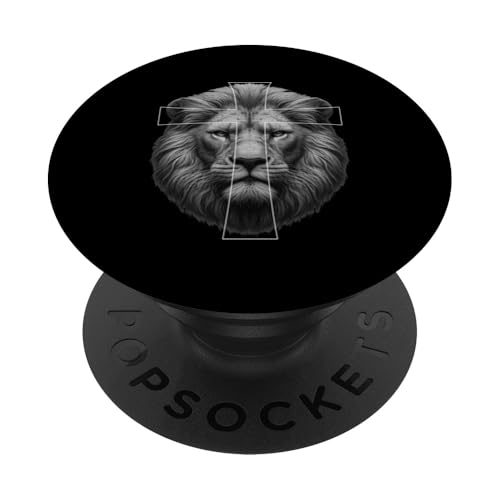 Jesus Löwe von Juda Christlicher religiöser Gläubiger Anbeter PopSockets Klebender PopGrip Jesus Löwe von Juda Christlicher religiöser Gläubiger Anbeter PopSockets Klebender PopGrip von Pastors Bible Reader Nuns Priests Worship Prayer