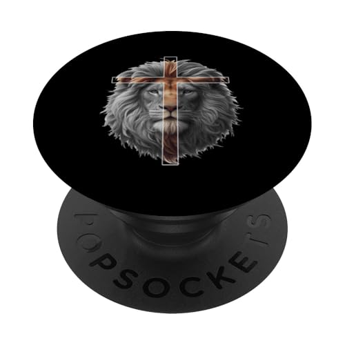 Jesus Löwe von Juda Christlicher religiöser Gläubiger Anbeter PopSockets Klebender PopGrip Jesus Löwe von Juda Christlicher religiöser Gläubiger Anbeter PopSockets Klebender PopGrip von Pastors Bible Reader Nuns Priests Worship Prayer