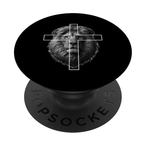 Jesus Löwe von Juda Christlicher religiöser Gläubiger Anbeter PopSockets Klebender PopGrip Jesus Löwe von Juda Christlicher religiöser Gläubiger Anbeter PopSockets Klebender PopGrip von Pastors Bible Reader Nuns Priests Worship Prayer