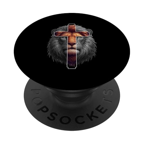 Jesus Löwe von Juda Christlicher religiöser Gläubiger Anbeter PopSockets Klebender PopGrip Jesus Löwe von Juda Christlicher religiöser Gläubiger Anbeter PopSockets Klebender PopGrip von Pastors Bible Reader Nuns Priests Worship Prayer