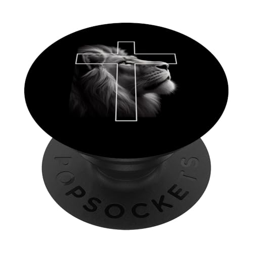 Jesus Löwe von Juda Christlicher religiöser Gläubiger Anbeter PopSockets Klebender PopGrip Jesus Löwe von Juda Christlicher religiöser Gläubiger Anbeter PopSockets Klebender PopGrip von Pastors Bible Reader Nuns Priests Worship Prayer