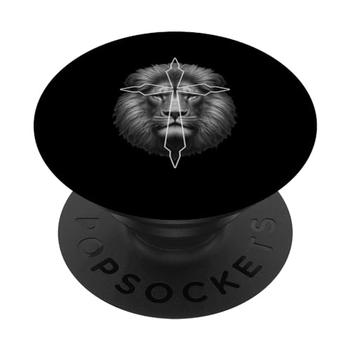Jesus Löwe von Juda Christlicher religiöser Gläubiger Anbeter PopSockets Klebender PopGrip Jesus Löwe von Juda Christlicher religiöser Gläubiger Anbeter PopSockets Klebender PopGrip von Pastors Bible Reader Nuns Priests Worship Prayer