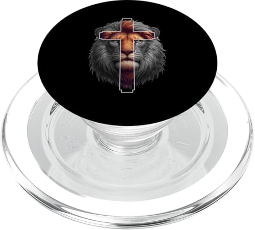 Jesus Löwe von Juda Christlicher religiöser Gläubiger Anbeter PopSockets PopGrip für MagSafe Jesus Löwe von Juda Christlicher religiöser Gläubiger Anbeter PopSockets PopGrip für MagSafe von Pastors Bible Reader Nuns Priests Worship Prayer