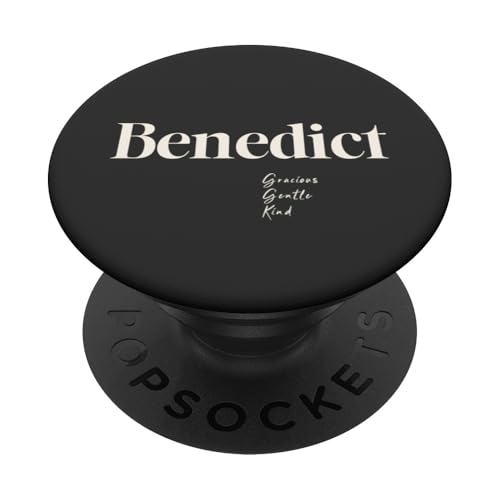 Benedict - Gnädig, Sanft und Freundlich PopSockets Klebender PopGrip Benedict - Gnädig, Sanft und Freundlich PopSockets Klebender PopGrip von Patchi Guy