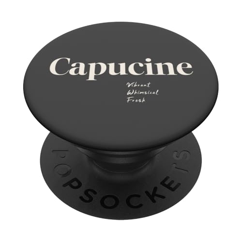 Capucine – lebendig, skurril und verspielt PopSockets Klebender PopGrip Capucine – lebendig, skurril und verspielt PopSockets Klebender PopGrip von Patchi Guy