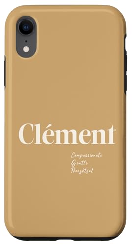 Clément - Mitfühlend, sanft und nachdenklich Hülle für iPhone XR Clément - Mitfühlend, sanft und nachdenklich Hülle für iPhone XR von Patchi Guy