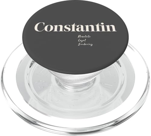 Constantin – Entschlossen, treu und dauerhaft PopSockets PopGrip für MagSafe Constantin – Entschlossen, treu und dauerhaft PopSockets PopGrip für MagSafe von Patchi Guy